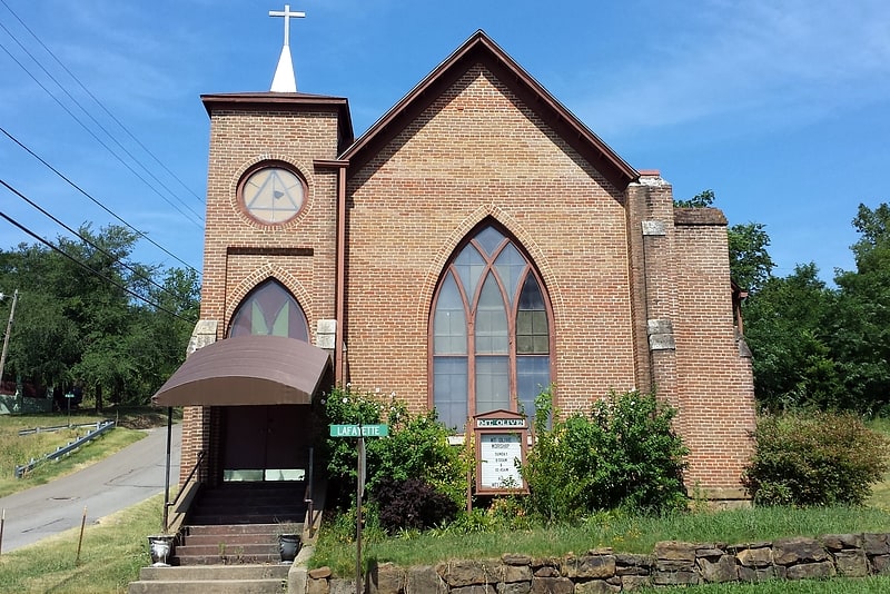 Methodist church in Van Buren, Arkansas