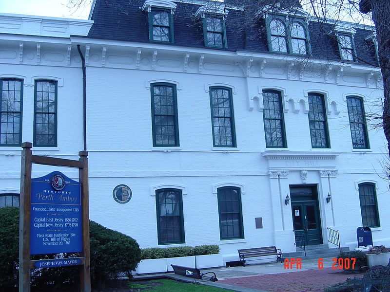 City or town hall in Perth Amboy, New Jersey