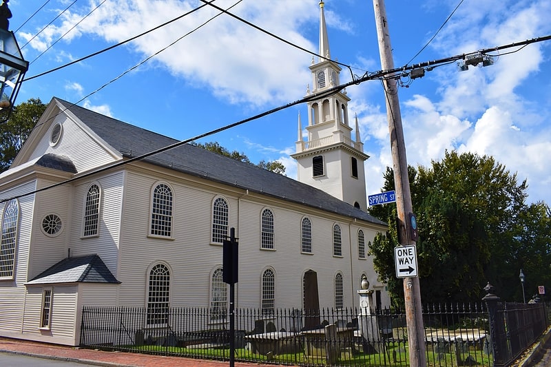 Parish church in Newport, Rhode Island