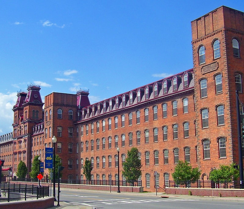 Apartment building in Cohoes, New York