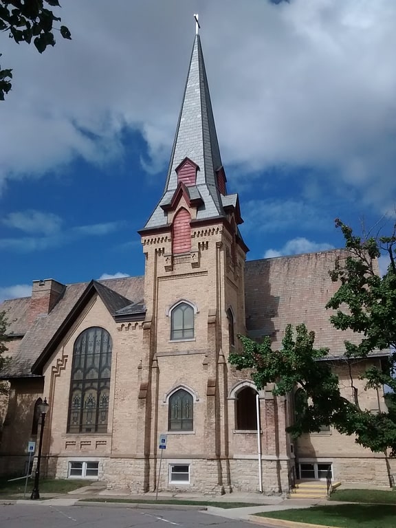 Church building in Michigan City