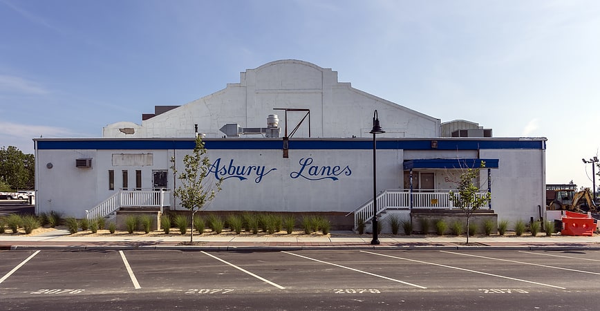 Live music venue in Asbury Park, New Jersey