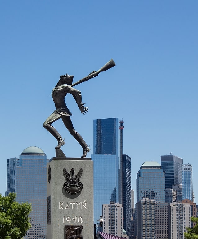 Pomnik w Jersey City, New Jersey