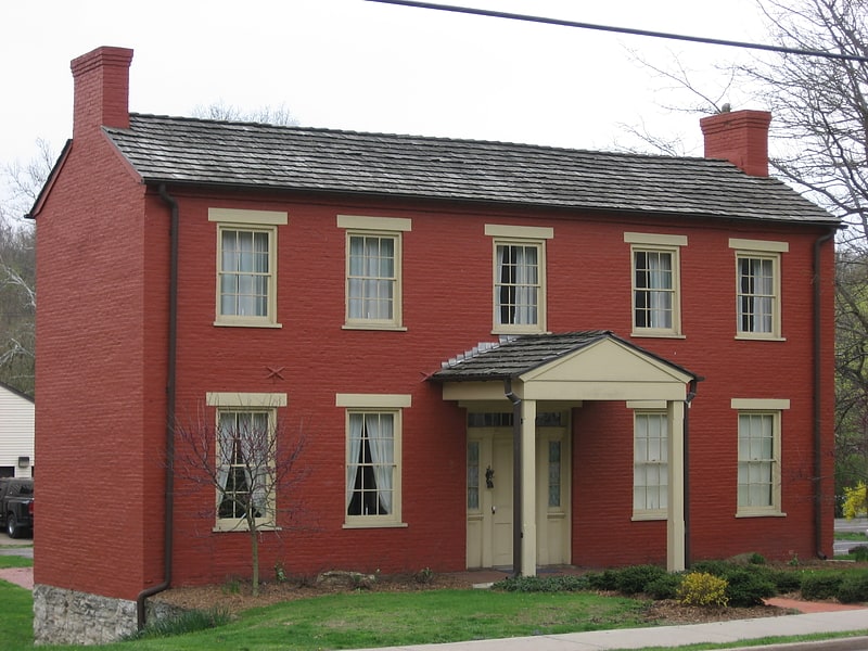 Historical landmark in Bethany, West Virginia