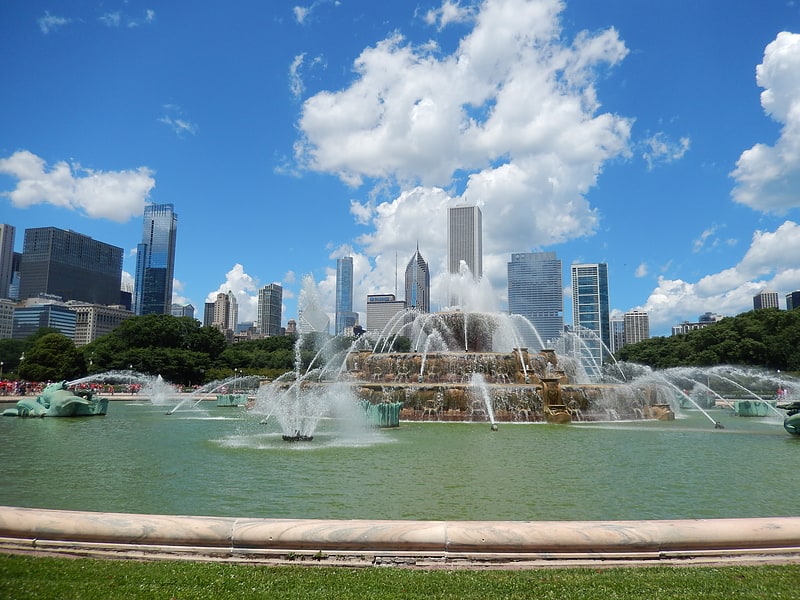 Fountain in Chicago, Illinois