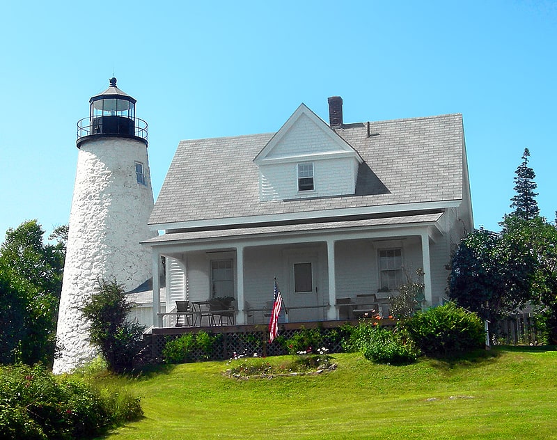 Lighthouse in Castine, Maine