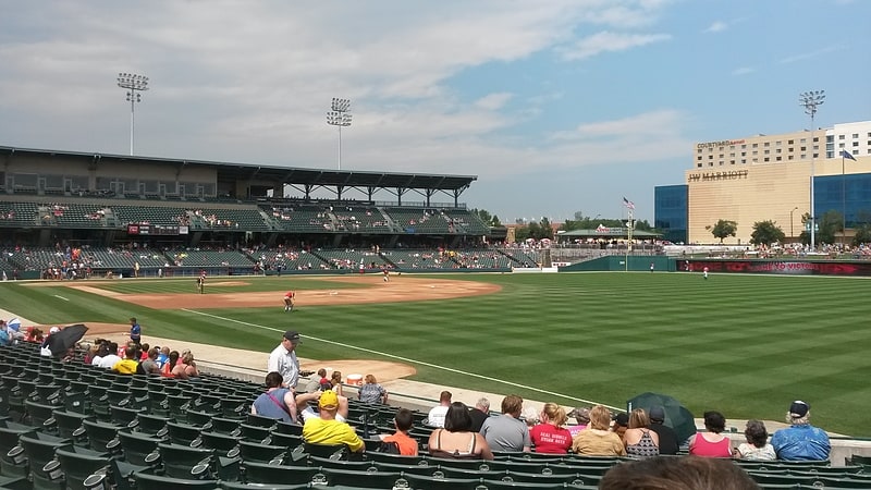 Stade de baseball à Indianapolis, Indiana