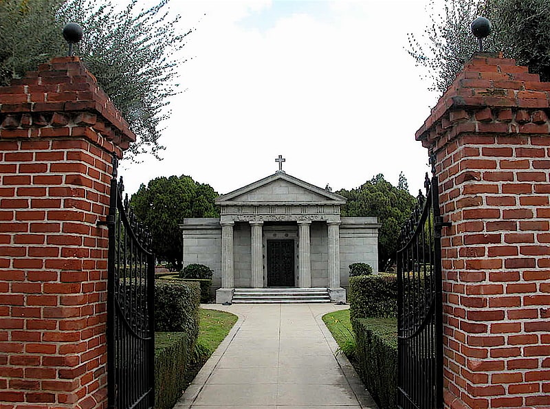 Cemetery in Industry, California