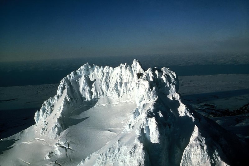 Schichtvulkan in Alaska