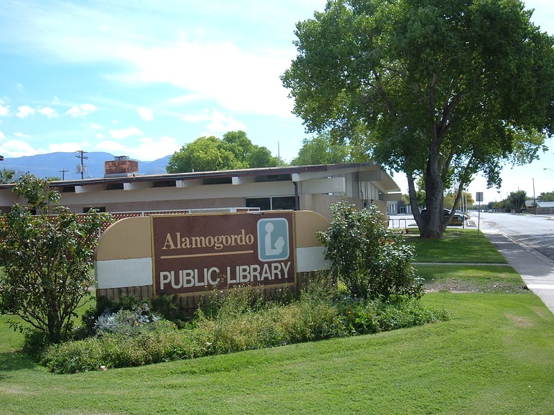 Biblioteca pública en Alamogordo, Nuevo México