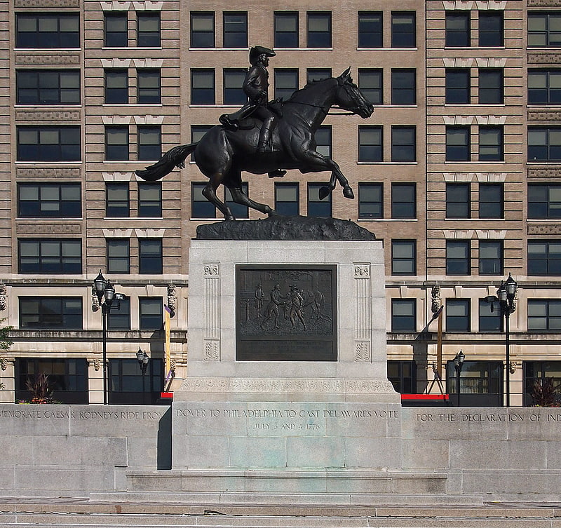 Equestrian statue of Caesar Rodney