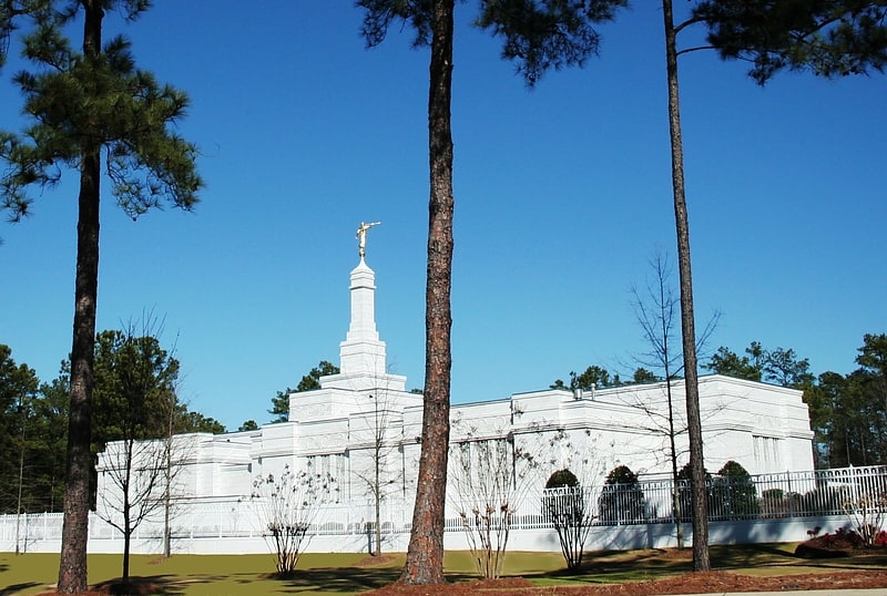 Temple de l'église de jésus-christ des saints des derniers jours à Hopkins, Caroline du Sud