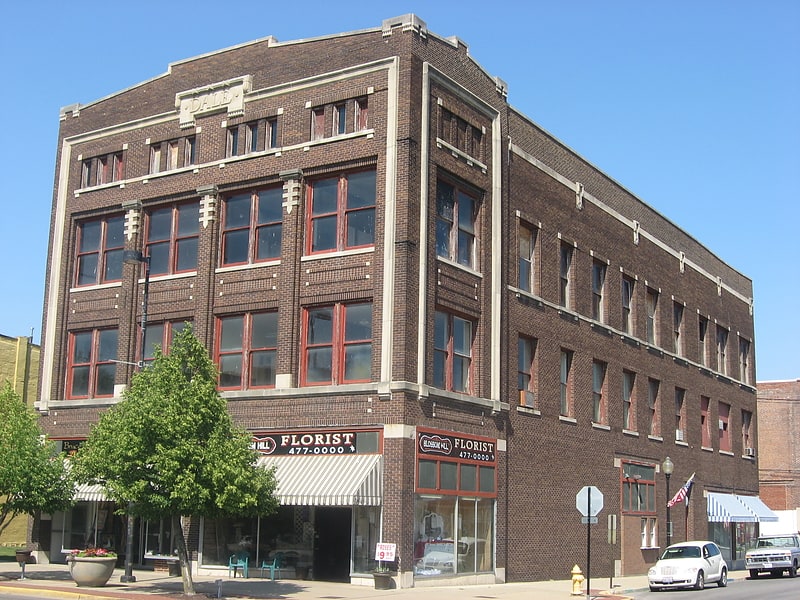 Heritage building in Danville, Illinois
