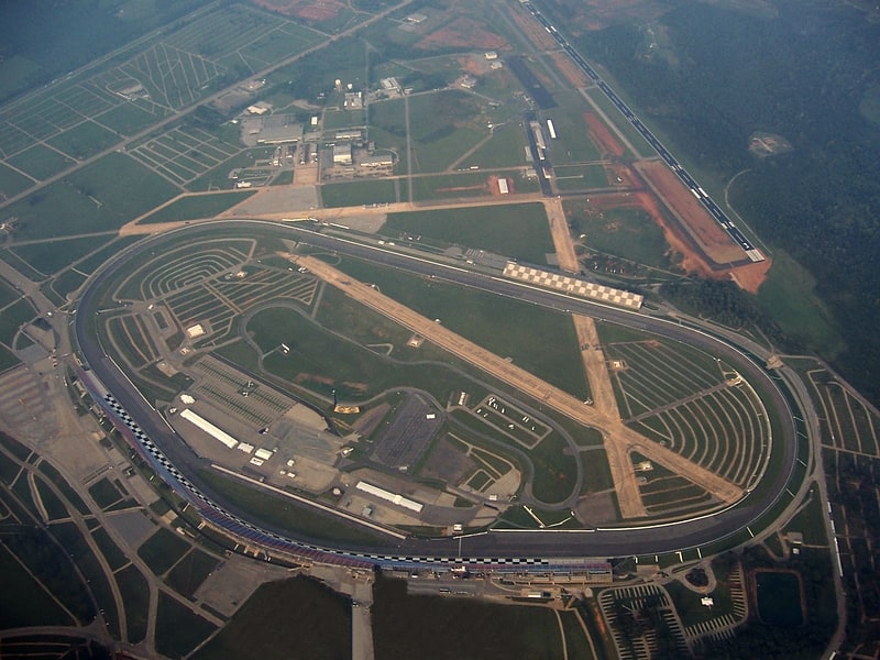 Car racing track in Talladega County, Alabama