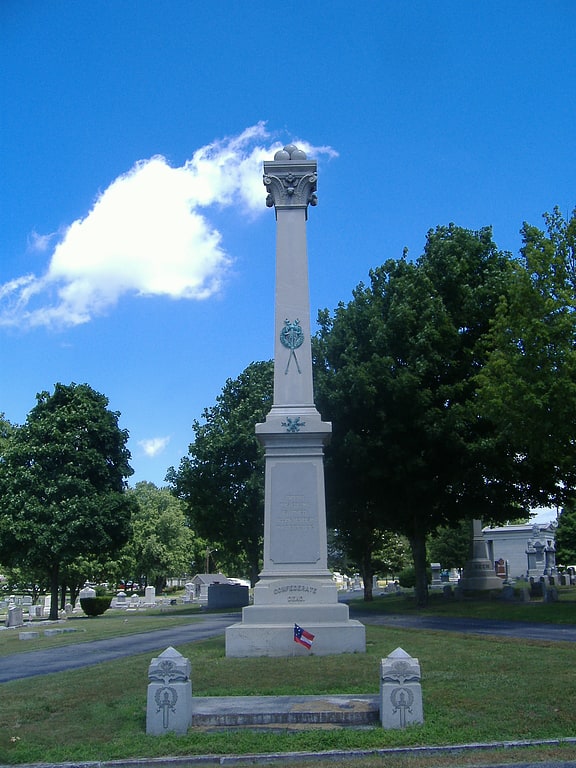 Monument in Hopkinsville, Kentucky