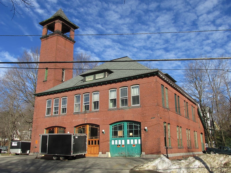 Fire station in Gardner, Massachusetts