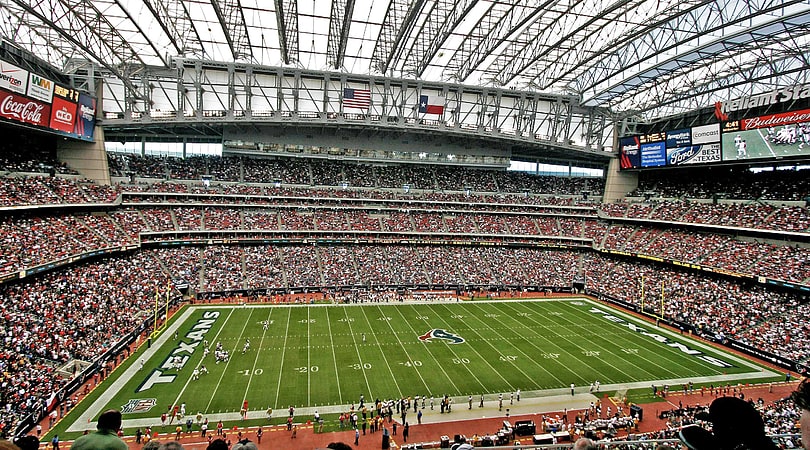 Stade de football américain à Houston, Texas