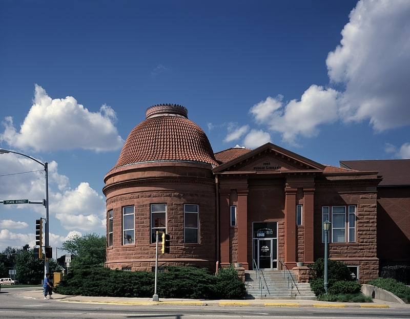 Public library in Sycamore, Illinois