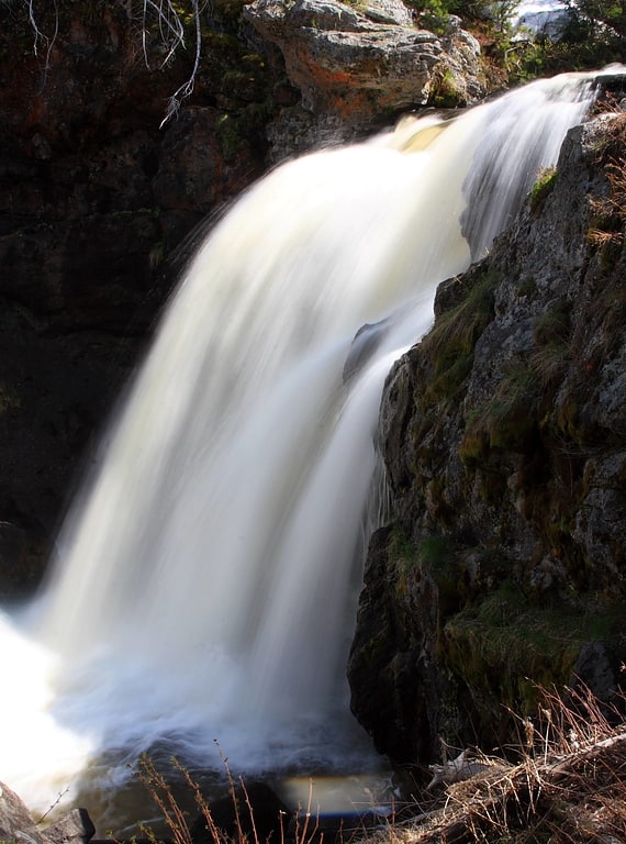 Waterfall in Wyoming