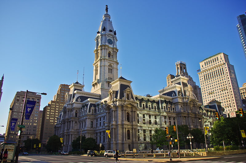 City chambers in Philadelphia, Pennsylvania