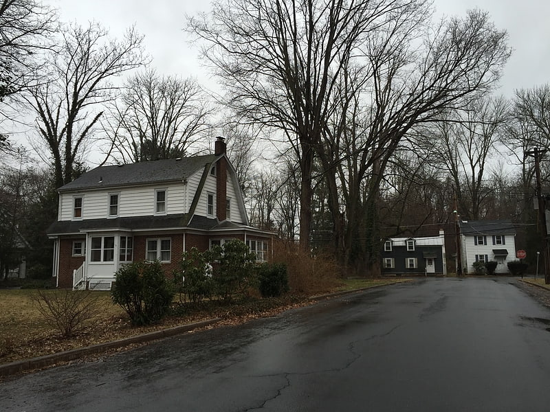 Residential neighborhood in Ewing (unincorporated community), New Jersey