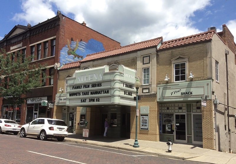 Movie theater in Athens, Ohio