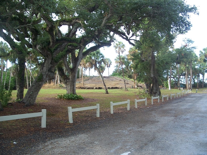 City park in Fort Pierce, Florida