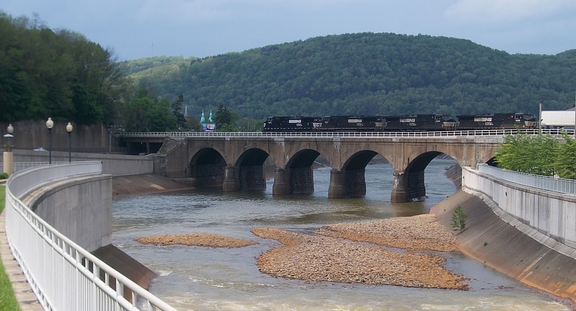 Arch bridge in Cambria County, Pennsylvania