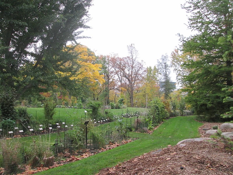 Botanical garden in East Lansing, Michigan