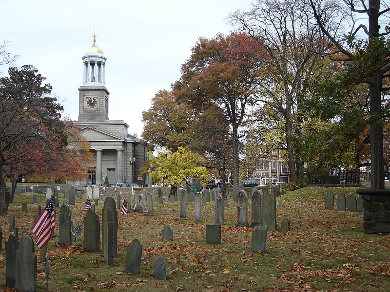 Cemetery in Quincy, Massachusetts