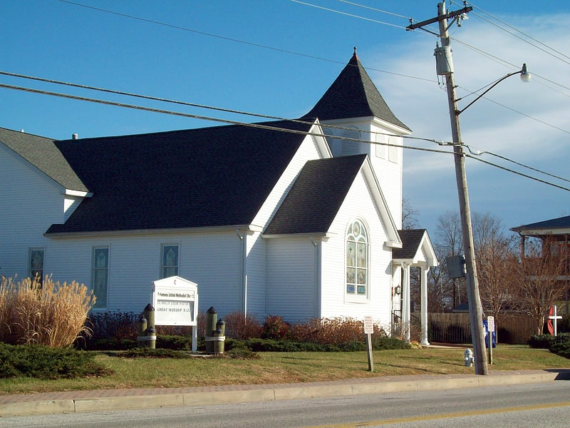 United methodist church in Solomons, Maryland