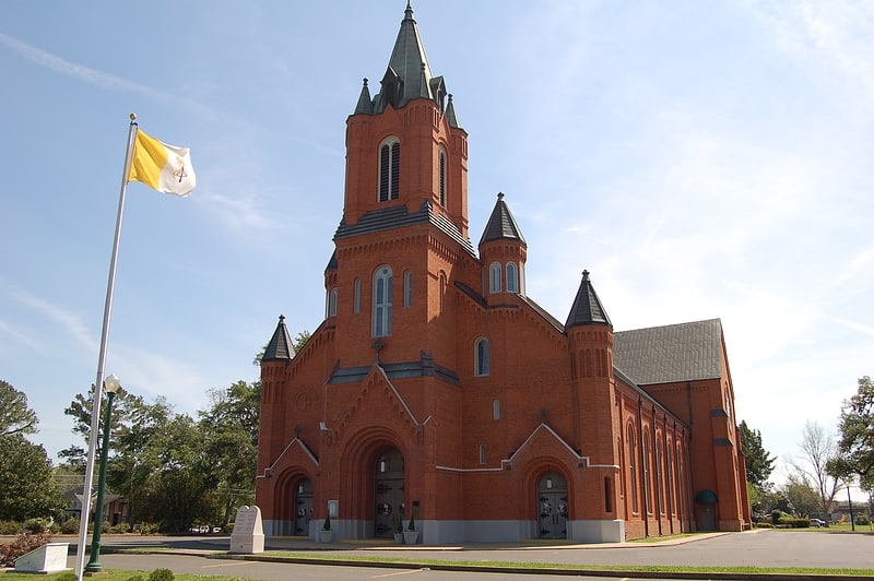 Catholic church in Opelousas, Louisiana