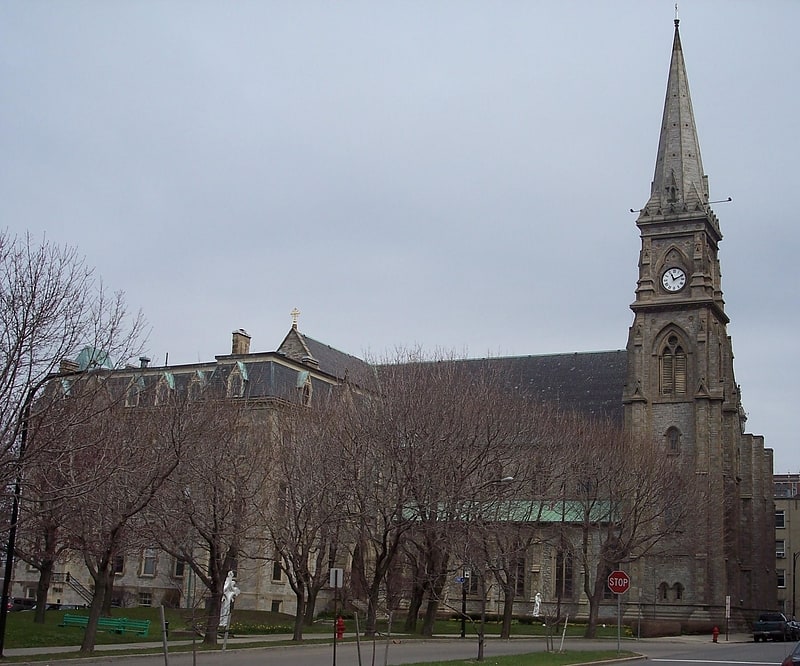 Cathédrale à Buffalo, État de New York