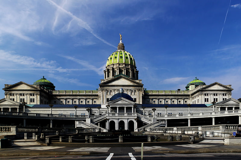 State government office in Harrisburg, Pennsylvania