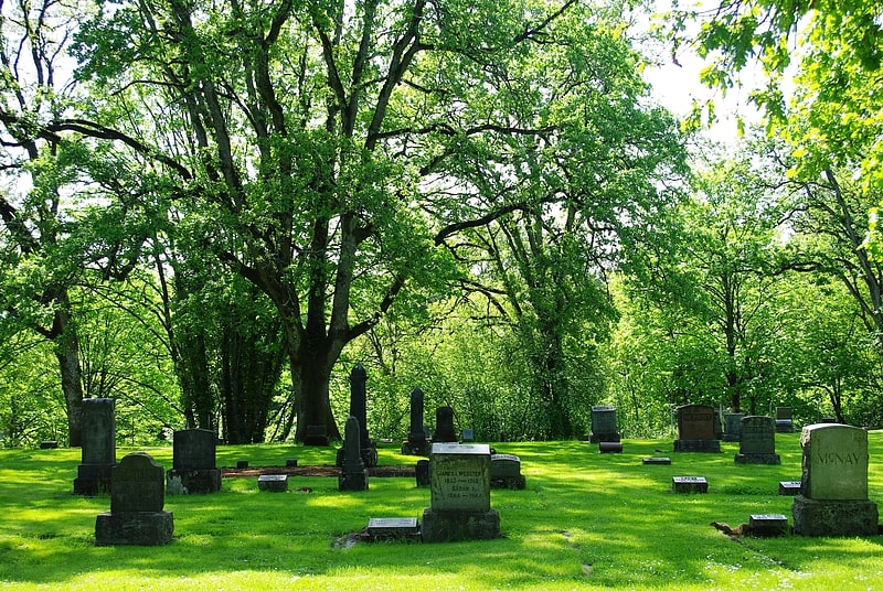 Cemetery in Yamhill County, Oregon