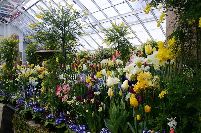 Botanical garden in Northampton, Massachusetts