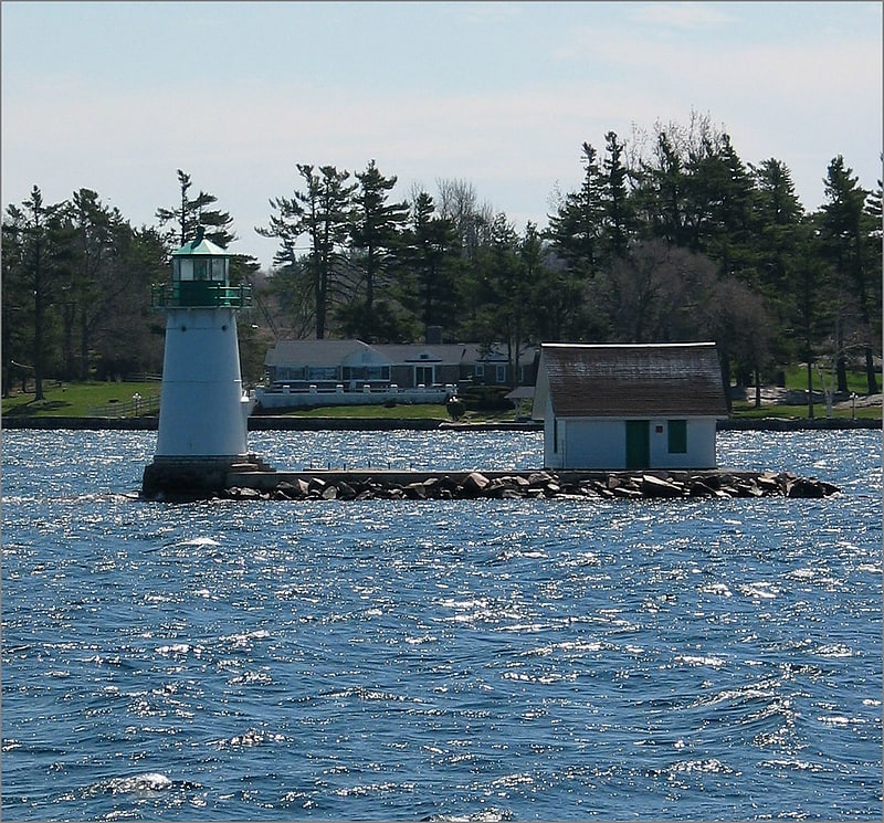 Lighthouse in Alexandria Bay, New York