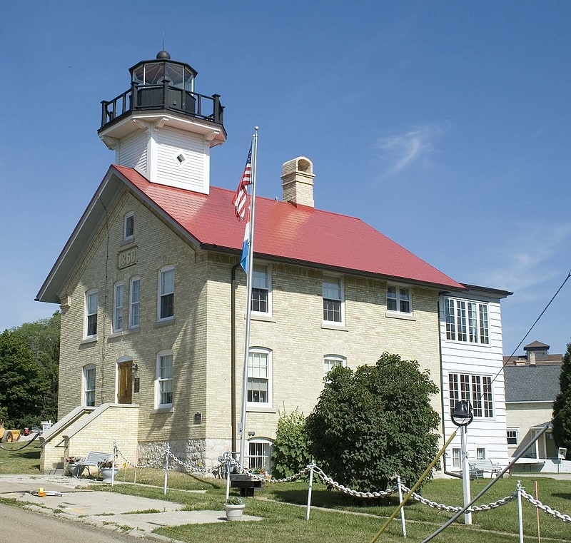 Lighthouse in Port Washington, Wisconsin