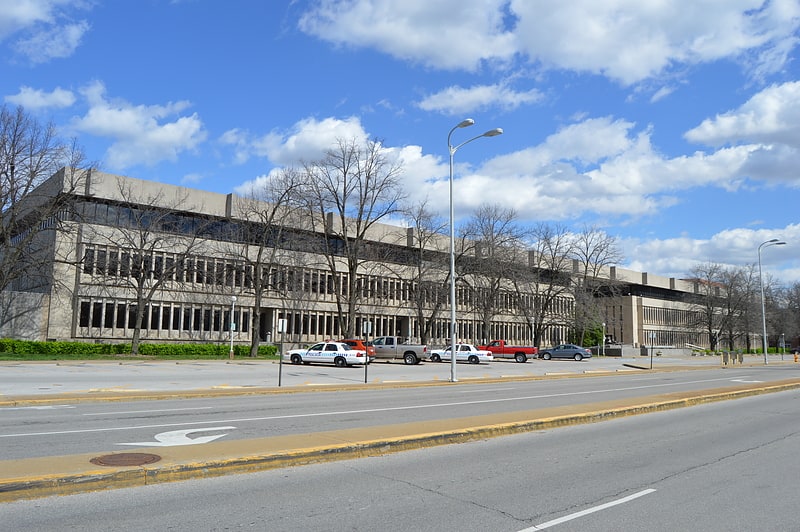 Civic center in Evansville, Indiana