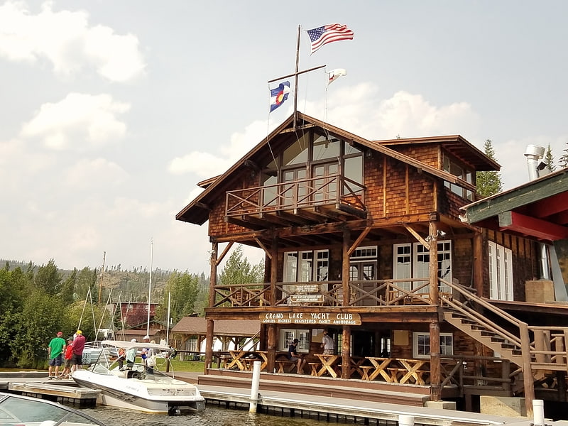 Yacht club in Grand Lake, Colorado