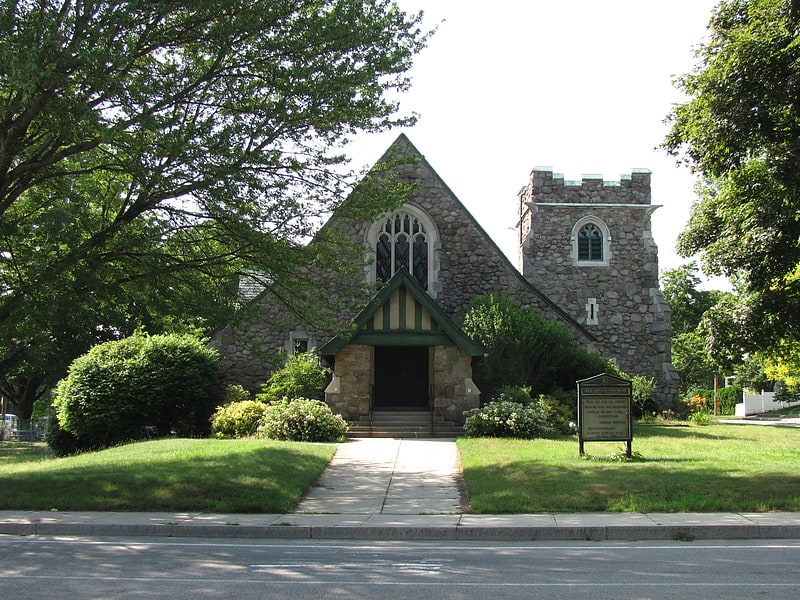 Unitarian universalist church in Braintree, Massachusetts