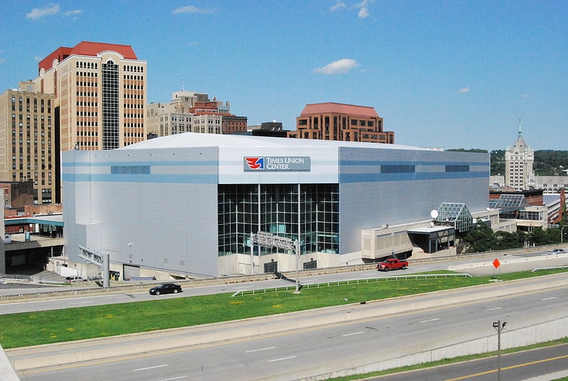 Indoor arena in Albany, New York
