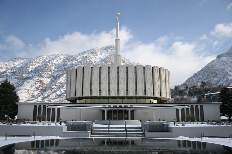 Temple de l'église de jésus-christ des saints des derniers jours à Provo, Utah