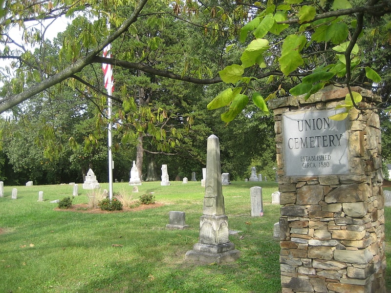 Cemetery in Greensboro, North Carolina