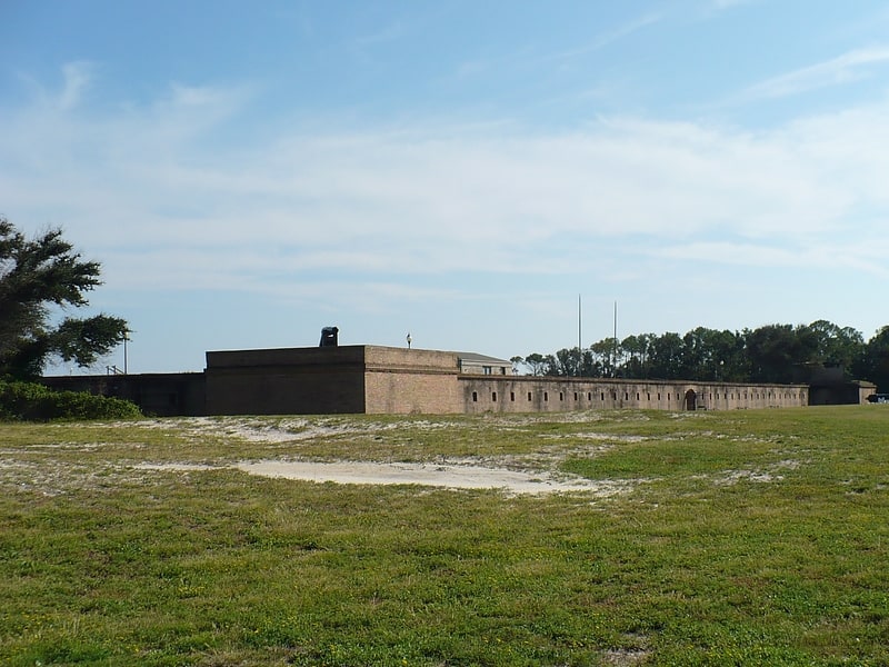Fort in Dauphin Island, Alabama