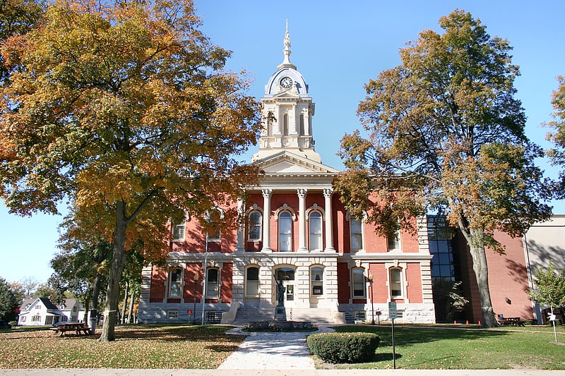 Courthouse in Plymouth, Indiana