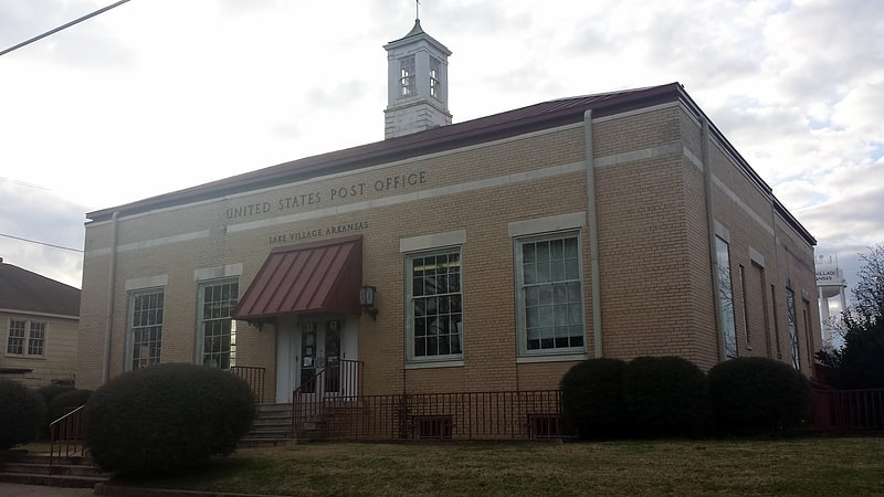 Post office in Lake Village, Arkansas