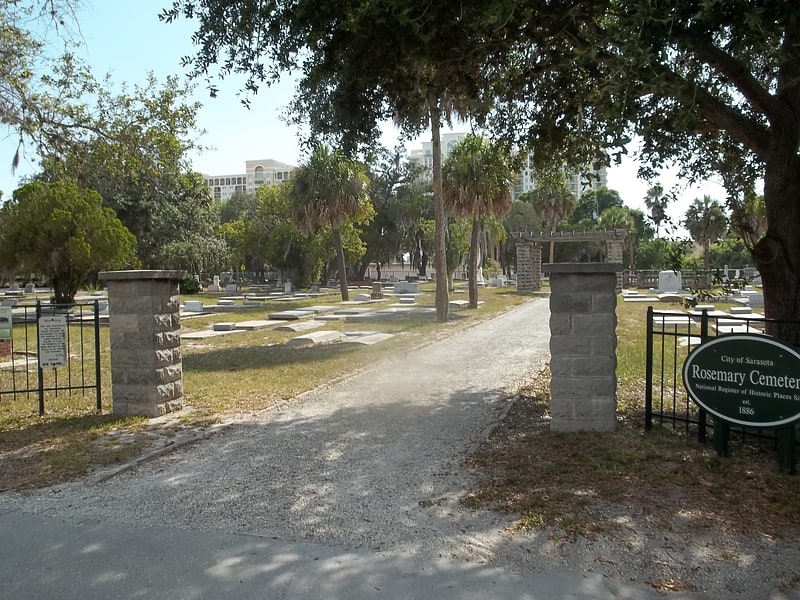 Cemetery in Sarasota, Florida