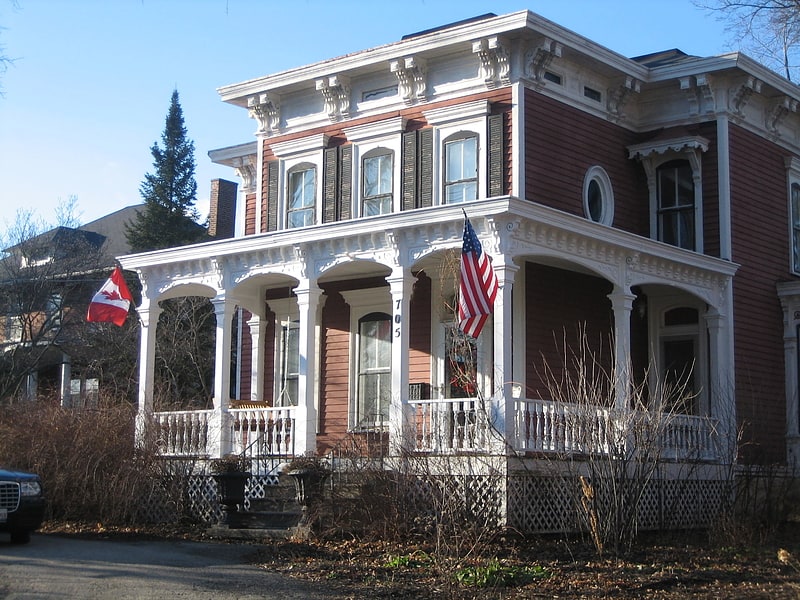 Heritage building in Sycamore, Illinois