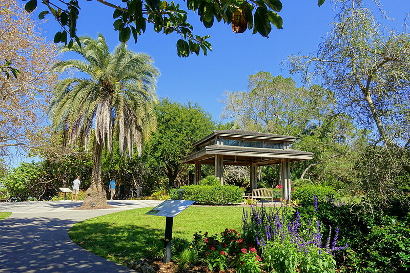 Botanical garden in Sarasota, Florida